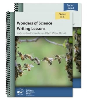 IEW Wonders of Science Writing Lessons Combo