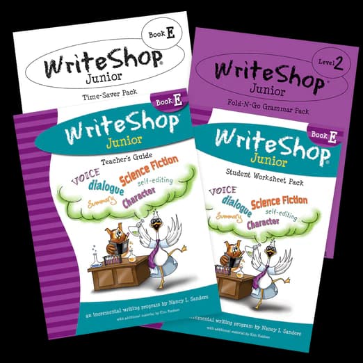 WriteShop Junior Book E Bundle