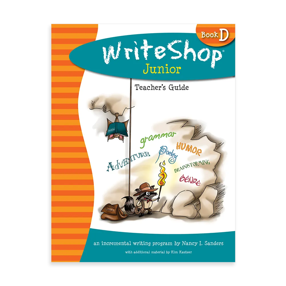 WriteShop Junior Level D Teacher’s Guide
