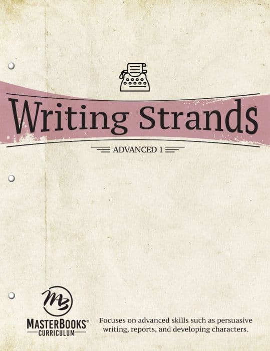Master Books Writing Strands Advanced 1