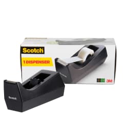 DISPENSER TAPE DSKTOP 3/4" BLK