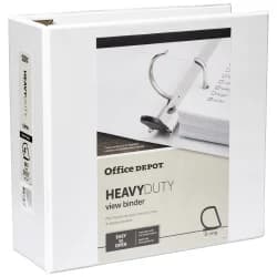 BINDER OD VW DR 4" WHITE