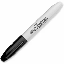 MARKER PERM SUPER SHRPE DZ BLK