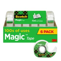 TAPE SCOTCH 6/PK