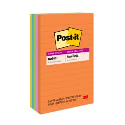 NOTE POST-IT SS 4X6 ULTRA PK5