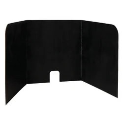 BOARD PRIVACY COMPUTER 4PK BLK