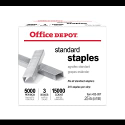 STAPLES STANDARD 3/PACK