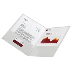 PORTFOLIO LAM 2-PCKT 10PK WHT