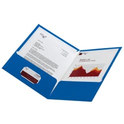 PORTFOLIO LAM 2-PCKT LT BLUE