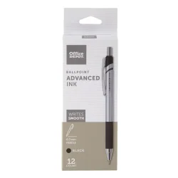 PEN RTRBL ADV INK 0.7 BLK 12pk