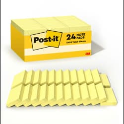 NOTE POST-IT 1.5X2 24/PK