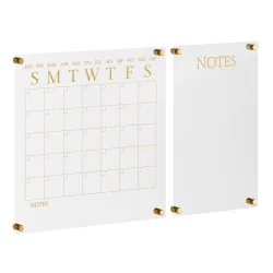 CALENDAR MARKER WALL CLR/GOLD