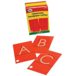 FLASHCARDS SENSORY ABC UPPER