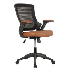 Chair Mid-Back Mesh Brown