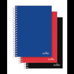 NOTEBOOK POLY ASST 7X5 100 3PK