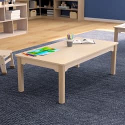 Flash Rectangular Table, Beech