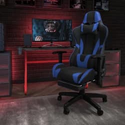 Flash X30 Gaming Chair, Blue/Black