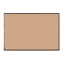 U Brands Cork Board, Black