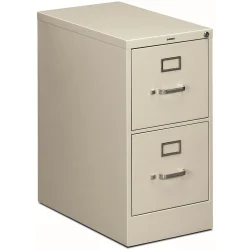 HON File Cabinet, Light Gray