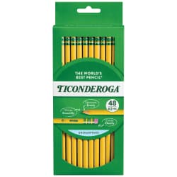 PENCIL #2 TICONDEROGA 48BX YLW