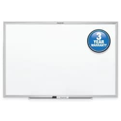 Quartet Whiteboard, Silver Frame