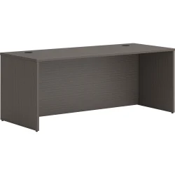 HON Desk Shell, Slate Teak