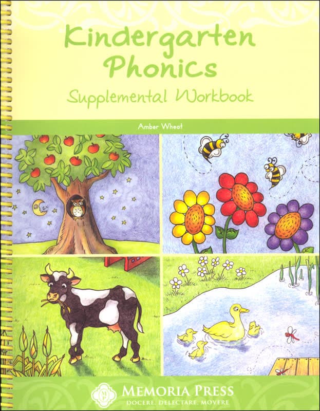 Memoria Press Kindergarten Phonics Supplemental
