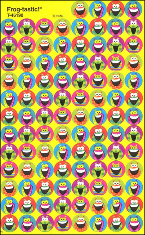 All About Reading Level 2 Frog-Tastic Stickers