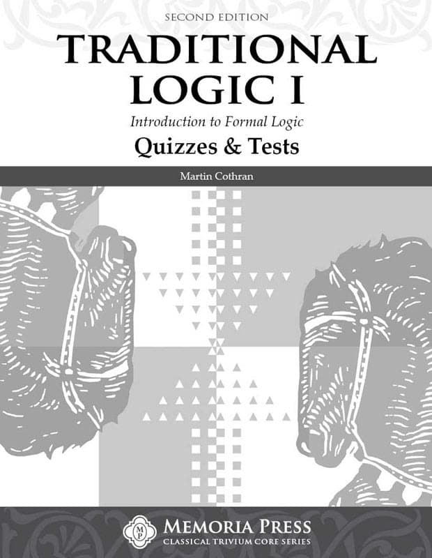 Memoria Press Traditional Logic 1 Quizzes and