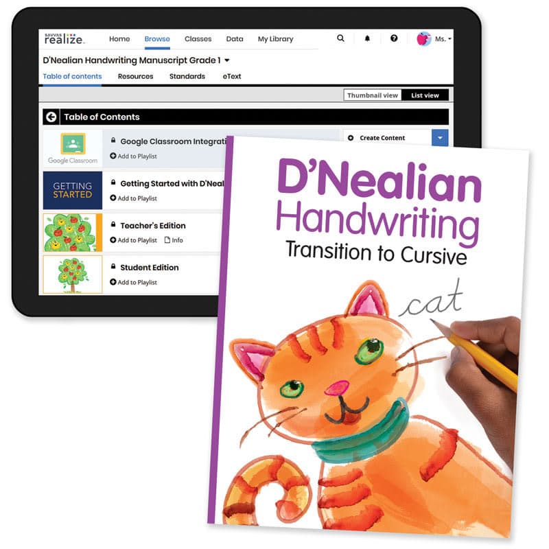 D'Nealian Handwriting 2022 Homeschool Bundle