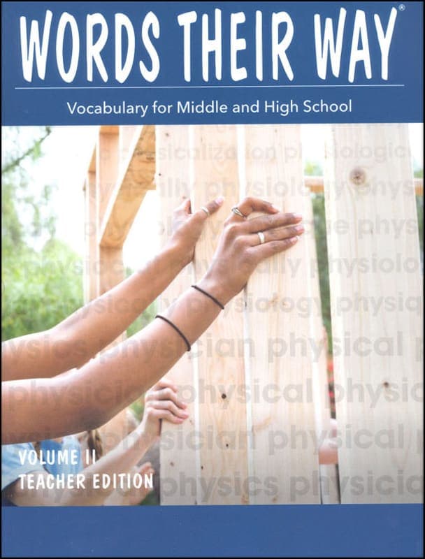 Words Their Way: Vocabulary for Middle & High