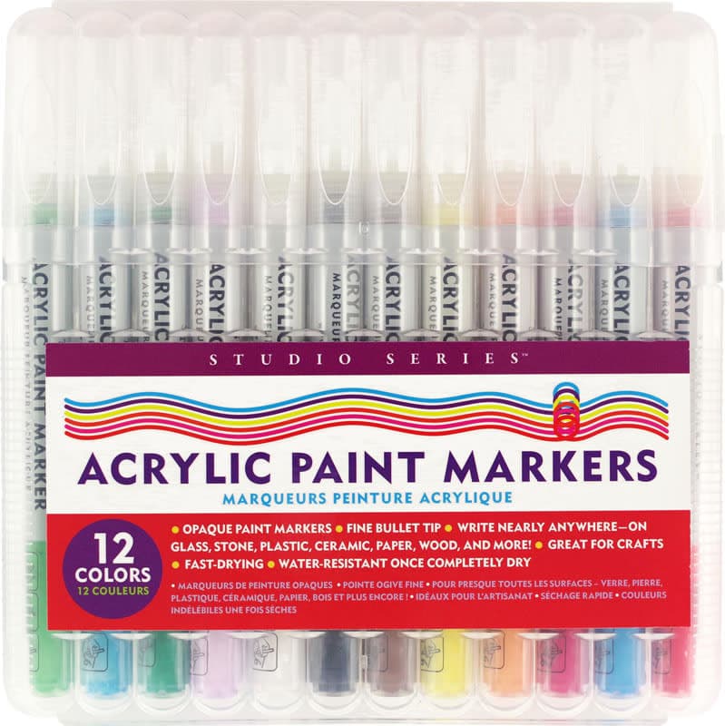 Studio Series Acrylic Paint Marker Set of 12