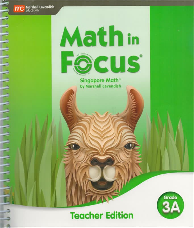 Math in Focus 2020 Teacher Edition Volume A Grade