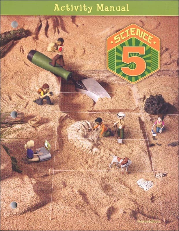 BJU Press Science 5 Activity Manual Student 4th