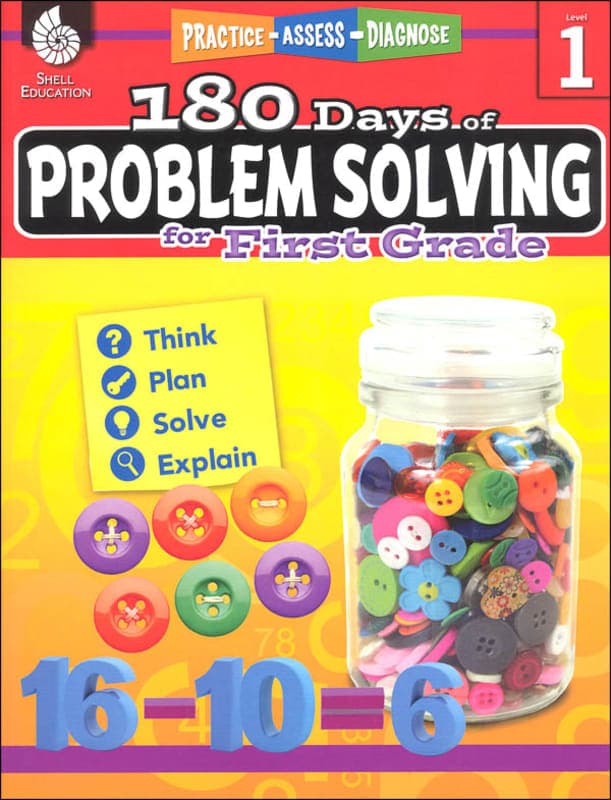 180 Days of Problem Solving for First Grade