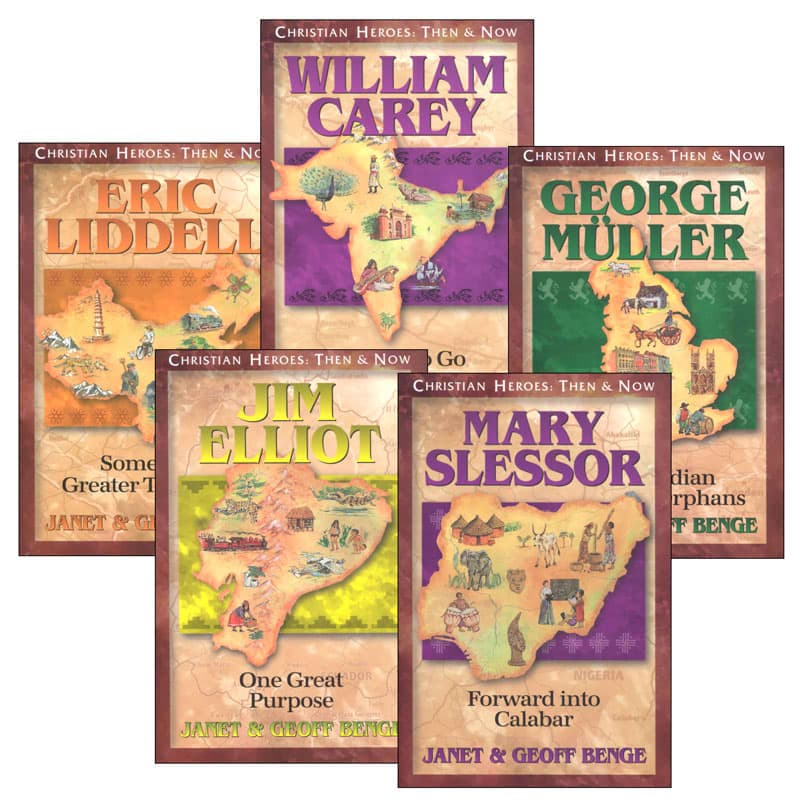 Christian Heroes: Then & Now Book Set 6-10