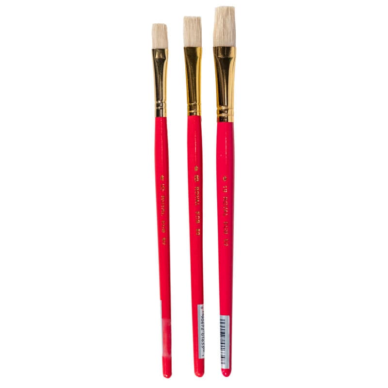 Royal & Langnickel Short Handle Flat Bristle