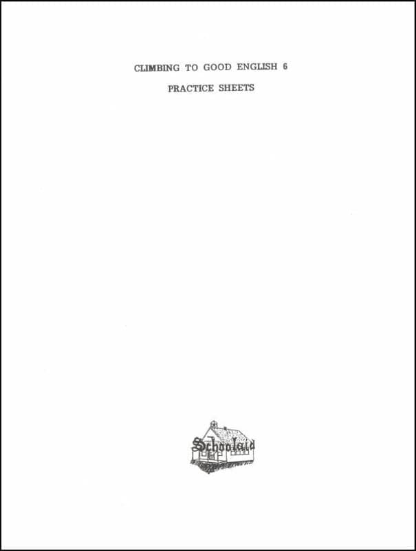 Climbing to Good English Grade 6 Practice Sheets