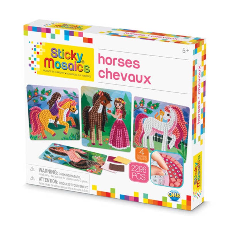 Sticky Mosaics Horses