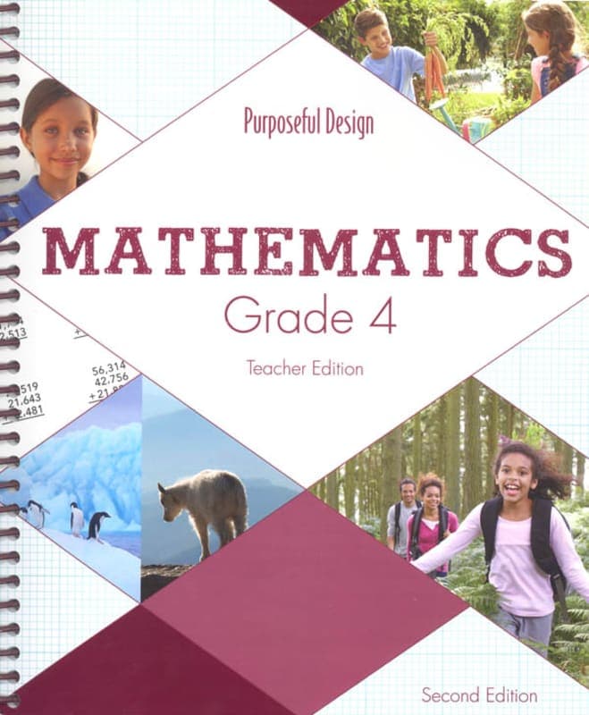 Purposeful Design Math Grade 4 Teacher Edition