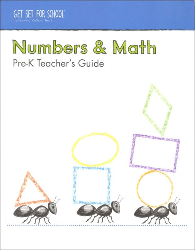 Handwriting Without Tears Numbers & Math Pre-K