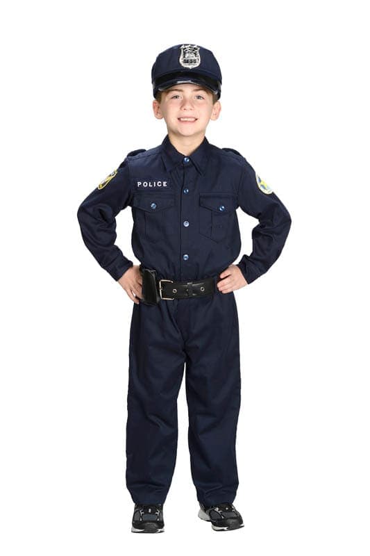 Aeromax Junior Police Officer Suit with Cap and