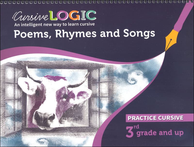 CursiveLogic Workbook - Poems, Rhymes and Songs