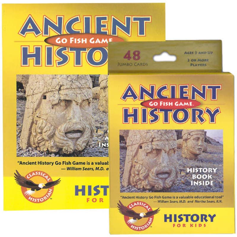 Ancient History Go Fish Game with Teaching