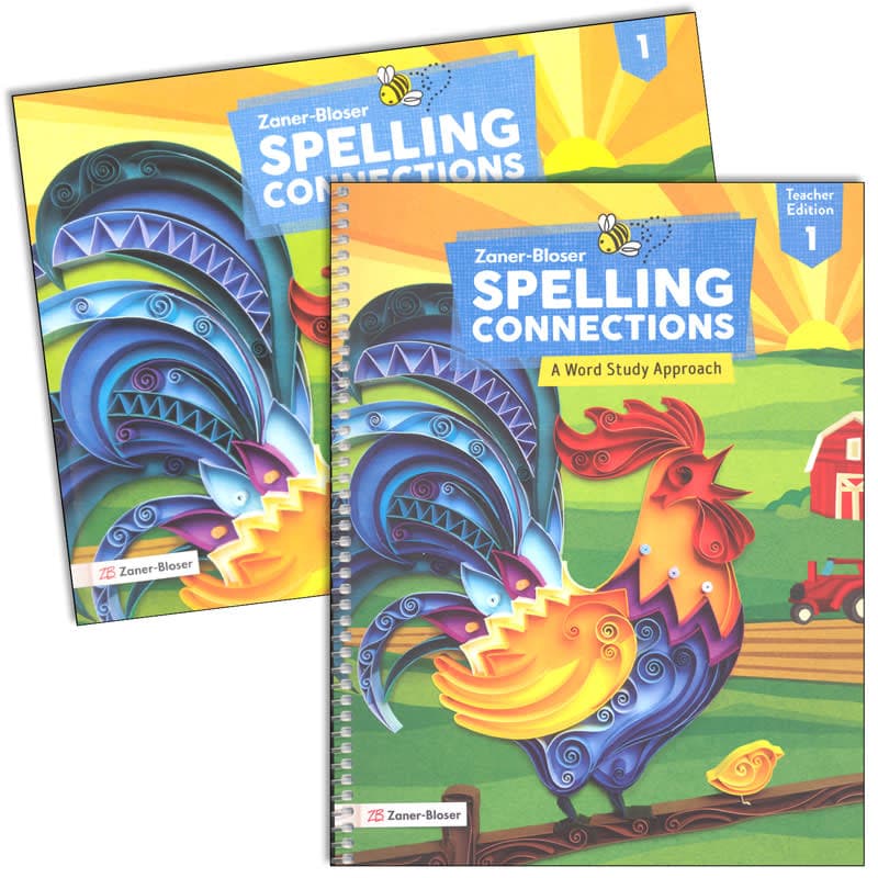 Zaner-Bloser Spelling Connections Grade 1 Home