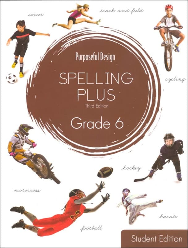 Purposeful Design Spelling Plus - Grade 6 Student