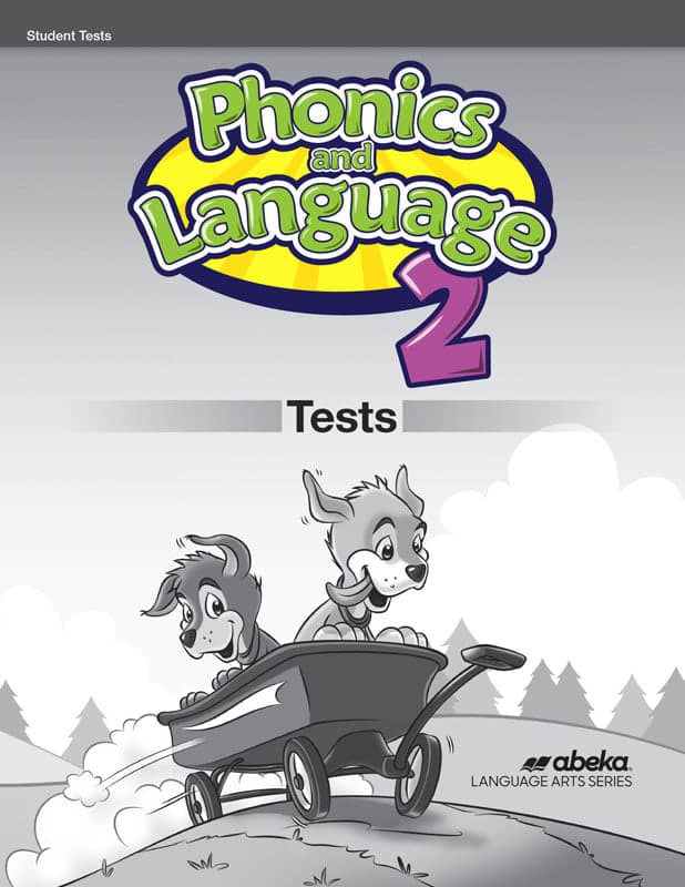 Abeka Phonics and Language 2 Tests (Bound)