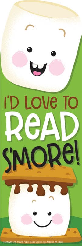 Mashmallow Scented Bookmark