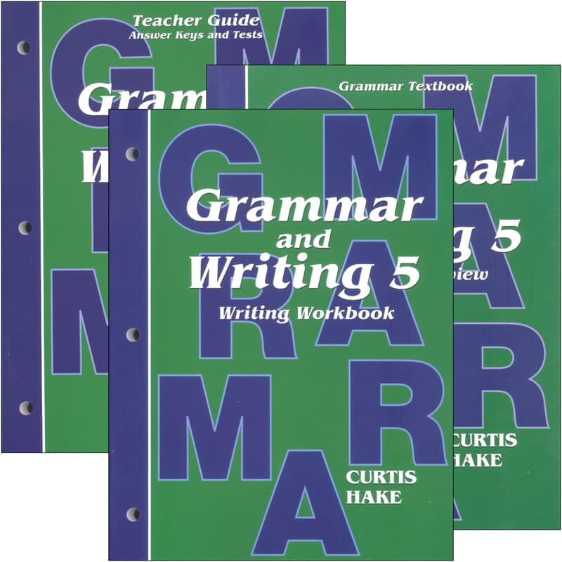 Grammar & Writing 5 Full Bundle School Edition