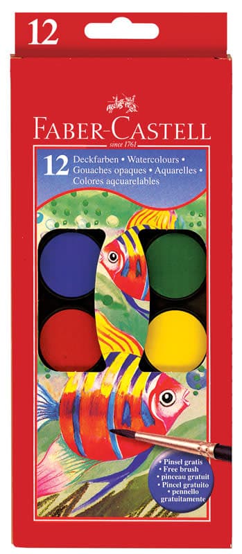 Watercolor Paint Set (12 colors)